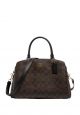 Lillie Carryall In Signature Canvas Brown Black