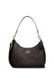 Teri Hobo In Signature Canvas Brown Black