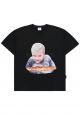 Baby Face Pie Boy Short Sleeve T-Shirt Black