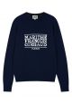 Classic Logo Knit Pullover Navy