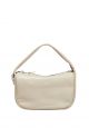 Pushlock Leather The Mini Hobo Cloud White