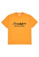 Gel Printing Logo Short Sleeve T-Shirt Orange