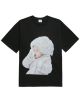 Baby Face Short Sleeve T-Shirt Black Snow