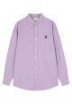 Embroidery Oxford Shirt Light Purple