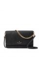 Madison Flap Convertible Crossbody Black