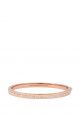 Ring It Up Pave Bangle Rose Gold