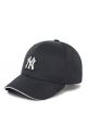 Premium Athleisure Structured Ball Cap NEW YORK YANKEES black