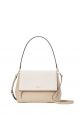 Leila Medium Flap Shoulder Bag Light Sand Multi