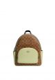 Court Backpack In Signature Canvas Pale Lime