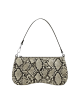 Eva Shoulder Bag - Natural Snake Embossed