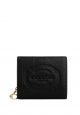 Snap Wallet With Coach Heritage Gold Black