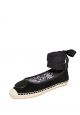 Minnie Ballet Espadrille Perfect Black