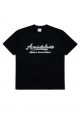 Gel Printing Logo Short Sleeve T-Shirt Black