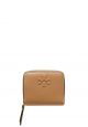 Thea Bifold Leather Wallet in Tiramisu