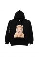 Baby Face Hoodie Black Bear Doll