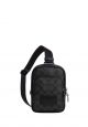 Track Pack 14 In Signature Canvas Charcoal Black