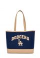 Varsity Basic Canvas L-Tote Bag LA DODGERS navy