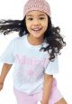 [KIDS] Tshirt FlowerMardi White Pink