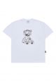 Metal Bear Short Sleeve T-Shirt White