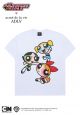 The Powerpuff Girls x Acmedelavie Big Printing Artwork T-Shirts White