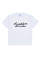 Gel Printing Logo Short Sleeve T-Shirt White