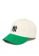 Basic Color Block Unstructured Ball Cap NEW YORK YANKEES green