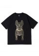 Gold Big Radog T-Shirt Pattern Black