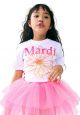 [KIDS] Tshirt FlowerMardi Gradation White Pink