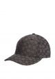 Signature Jacquard Baseball Hat Charcoal