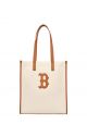 Basic Canvas Vertical Tote Bag BOSTON RED SOX cream