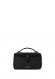 Hudson Double Zip Crossbody Black