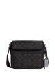 Sullivan Flap Crossbody Bag In Signature Canvas Black Charcoal