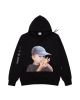 Baby Face Hoodie Black Cap Boy