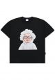 Baby Face Cloud Baby Short Sleeve T-Shirt Black