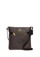 Mini Rowan File Bag In Signature Canvas Brown Black