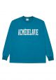 Big Crack Logo Long Sleeve T-Shirt Dark Mint