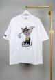 [DEFECT SALE 38] Golf Hip Dog T-Shirt White-M