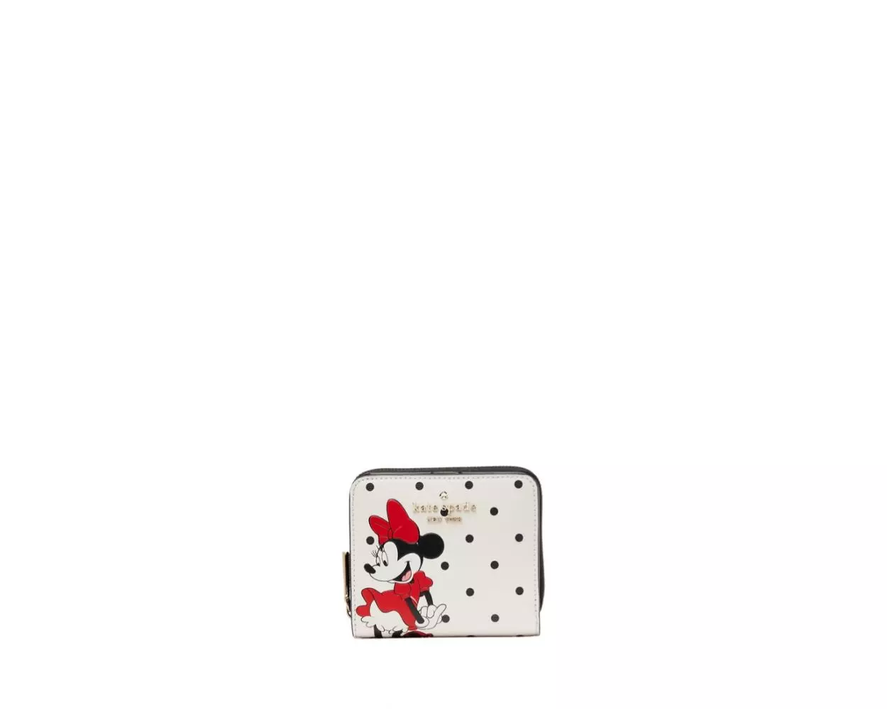 Disney X Kate Spade New York Minnie Mouse Zip Around Wallet