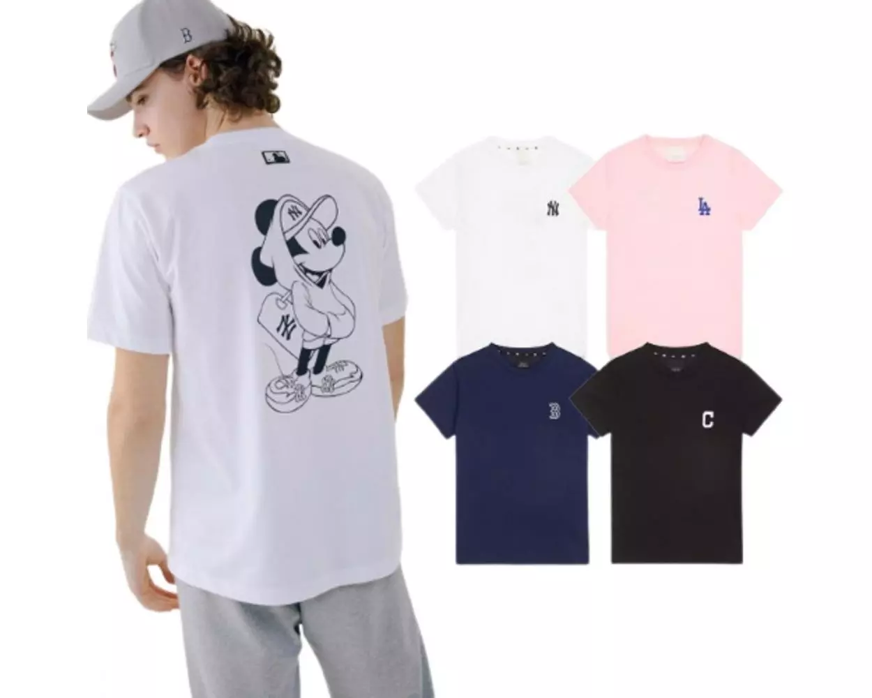 MLB x Disney - Short Sleeve T-Shirt - Mickey Mouse - Preorder